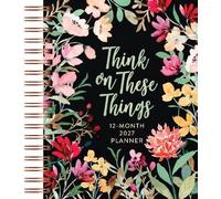 2027 12 Month Planner Think on These Things
