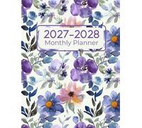2027-2028 Monthly Planner: 2-Year Monday Start Monthly Organizer with UK-Style Weekly Layout, Goals, Contacts, Important Dates, and Notes