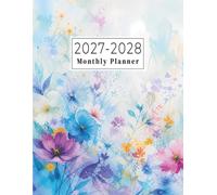 2027-2028 Monthly Planner: January 2027 to December 2028 | Monthly Scheduling, Goal Planning, Includes Holidays, and Inspirational Quotes