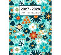 2027-2028 Monthly Planner Large: Personal Planning Agenda with Calendar, Habit Tracking Tools, Birthday Records, Monthly Layouts and Notes Space (January 2027 - December 2028)