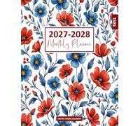 2027-2028 Monthly Planner with Tabs: Large Size 8.5 x 11 Inches | 2 Year Calendar Schedule Organizer (24 Month from Jan 2027 to Dec 2028) with US Holidays & Motivational Quotes | For Women