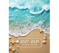 2027-2029 Monthly Planner: 3-Year Monday Start Monthly Organizer with UK-Style Weekly Layout, Goals, Contacts, Important Dates, and Notes