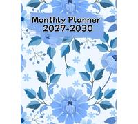 2027-2030 Monthly Planner: 4YEARS 27-30 journal with holidays and calendar | Appointment Notebook | 48 Month Goal