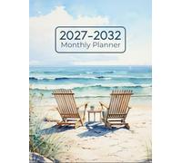 2027-2032 Monthly Planner: 6-Year Monday Start Monthly Organiser with Goals, Contacts, Important Dates, Yearly Plans, and Notes