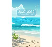 2027-2032 Pocket Planner: 6-Year Monday Start Compact Organiser with Contacts, Important Dates, Birthday Log, Goals, Monthly Pages and Notes