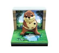 2027 3D Calendar Tear Off Animal - - - Shape Memo Pad with LED Light 3D Art