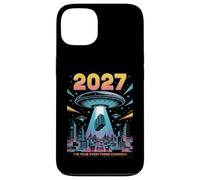 2027 Année Tout Change Premier Contact Alien Coque pour iPhone 13