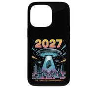 2027 Année Tout Change Premier Contact Alien Coque pour iPhone 13 Pro