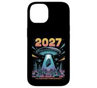 2027 Année Tout Change Premier Contact Alien Coque pour iPhone 14