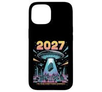 2027 Année Tout Change Premier Contact Alien Coque pour iPhone 15
