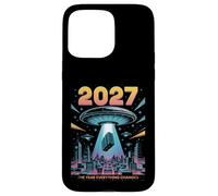 2027 Année Tout Change Premier Contact Alien Coque pour iPhone 15 Pro Max