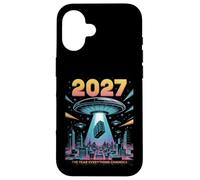 2027 Année Tout Change Premier Contact Alien Coque pour iPhone 16
