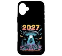 2027 Année Tout Change Premier Contact Alien Coque pour iPhone 16 Plus