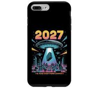 2027 Année Tout Change Premier Contact Alien Coque pour iPhone 7 Plus/8 Plus