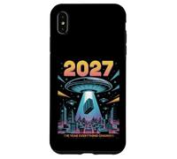 2027 Année Tout Change Premier Contact Alien Coque pour iPhone XS Max