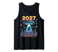 2027 Année Tout Change Premier Contact Alien Débardeur