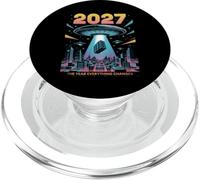2027 Année Tout Change Premier Contact Alien PopSockets PopGrip pour MagSafe