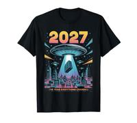 2027 Année Tout Change Premier Contact Alien T-Shirt