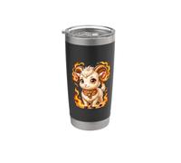 2027 Bonne année du mouton Zodiaque chinois Année de la chèvre Gobelet isotherme en acier inoxydable double paroi