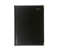 2027 Calendar Year Planner - 12 Month 260x190mm Manager Day-to-Page Diary - Faux