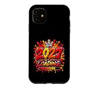 2027 Chargement coloré Graffiti Nouvel an Design Coque pour iPhone 11