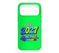 2027 Chargement coloré Graffiti Nouvel an Design Coque pour iPhone 17 Pro Max