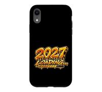 2027 Chargement coloré Graffiti Nouvel an Design Coque pour iPhone XR