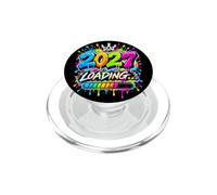2027 Chargement coloré Graffiti Nouvel an Design PopSockets PopGrip pour MagSafe