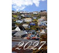 2027 Coastal Weekly Diary 6x9: Cadgwith, Cornwall Cover | Week-to-View Planner with Sunrise & Sunset Times | A Beautiful Seaside Organiser