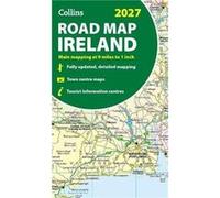 2027 Collins Road Map of Ireland - Collins Maps - Collins - Livre en Anglais - Sheet map | folded Collins MapsCollins Maps (Auteur)