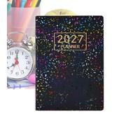 2027 Daily Planner A7 Small Monthly Smooth Writing Appointment Agenda