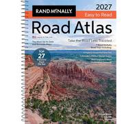 2027 Midsize Road Atlas - USA, Canada, Mexique, facile à lire (à spirales) | Rand McNally