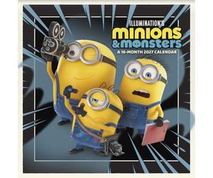 2027 Minions and Monsters Wall Calendar