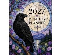 2027 Monthly Planner: Each Month on One Page, 8.5 x 11 inches, January through December