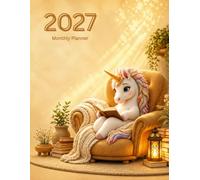 2027 Monthly Planner: Each Month on One Page, 8.5 x 11 inches, January through December