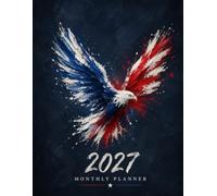 2027 Monthly Planner: Each Month on Two Pages, 8.5 x 11 inches, January through December