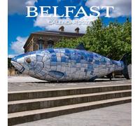 2027 Northern Ireland Calendar: Belfast - Square Wall Calendar - Month to View - 12 Months