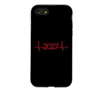 2027, Pouls ECG du Nouvel an, Célébration Coque pour iPhone SE (2020) / 7/8