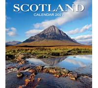 2027 Scotland Calendar: Scotland 30cm Square - Wall Calendar - Month to View - 12 Months