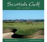 2027 Scotland Calendar: Scottish Golf - Wall Calendar - Month to View - 12 Months