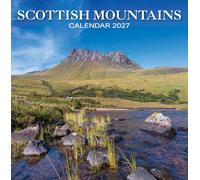 2027 Scotland Calendar: Scottish Mountains - Square Wall Calendar - Month to View - 12 Months