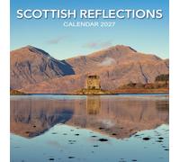 2027 Scotland Calendar: Scottish Reflections - Square Wall Calendar - Month to View - 12 Months