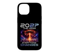 2027 The Year Everything Changes First Contact Alien UFO Coque pour iPhone 14