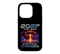 2027 The Year Everything Changes First Contact Alien UFO Coque pour iPhone 14 Pro