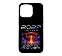 2027 The Year Everything Changes First Contact Alien UFO Coque pour iPhone 15 Pro Max