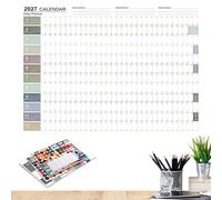 2027 Wall Calendar - 12 Month Double Sided Yearly Planner, Thick Paper