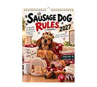 2027 Wall Calendars - 12 Monthly January To December Dogs Theme Planner Fun | Stay Organized All Year Long With A 12-month Calendar Running From January To December 2027, Featuring Hilarious And Charming