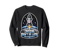2028 Ne sois Pas en Retard #BackToTheMoon Sweatshirt