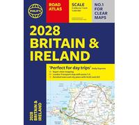 2028 Philip’s Road Atlas Britain & Ireland: (A4 Paperback)