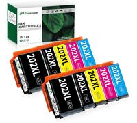 202Xl Multipack Cartouche D'Encre Pour 202 Xl Pour Expression Premium Xp-6000 Xp-6005 Xp-6100 Xp-6105 Xp6000 Xp6005 Xp6100 X[CA710]
